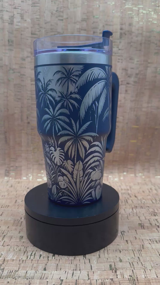 20 Oz Custom Engraved Grippy Tumbler